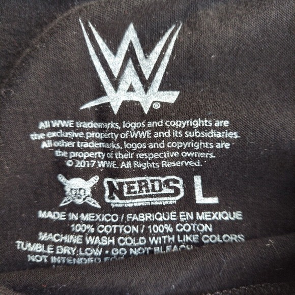 WWE Undertaker T-Shirt Adult L Nerds Wrestlemania "Taking Souls Digging Holes" - Picture 3 of 5